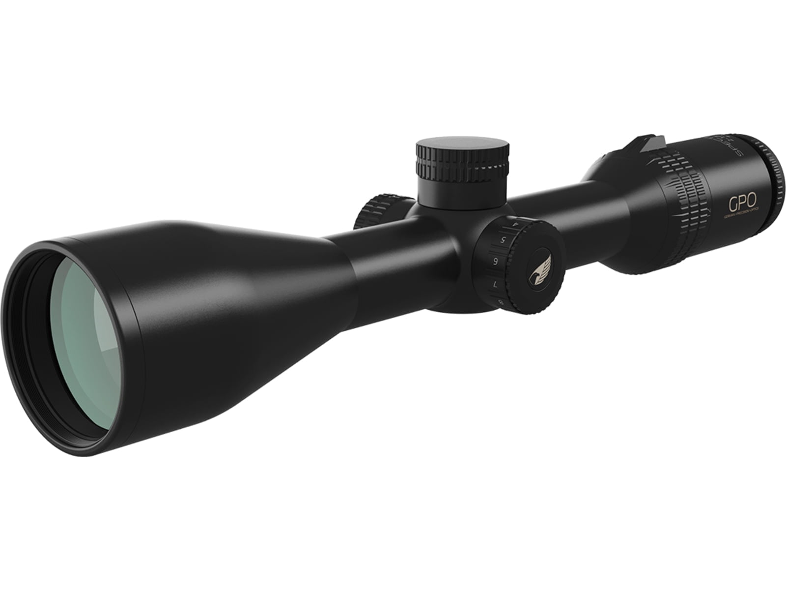 German Precision Optics SPECTRA 6X Rifle Scope, 2-12x50mm, 30mm Tube, SFP, G4i Reticle, Black Matte