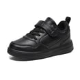 thumbnail image 1 of GPOECD Boys Sneakers Sports Shoes Color Block Design Lightweight Breathable for Running Athletic Shoes 01_Black,30, 1 of 7