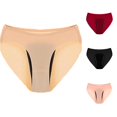 thumbnail image 1 of GPOECD Briefs for Women Mid Waist Leak Proof Breathable Menstrual Panties Geometric Print Crotch Briefs Womens Panties,Beige,XL, 1 of 6