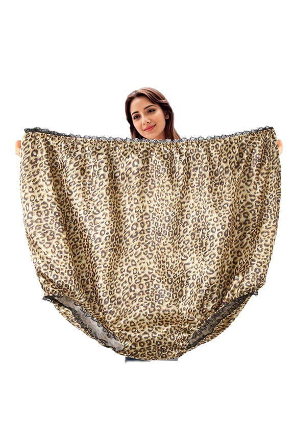 Novelty Women’s Panties Joke Underwear Comfortable Big Momma Undies Oversized Soft Fabric Novelty Wear for Women Brown,One Size