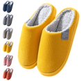 thumbnail image 1 of GPOECD Slippers For Women Winter High Top Design Soft Sole Comfortable Shoes With Elegant Style For Cold Weather Indoor Slippers,Coffee,8, 1 of 7