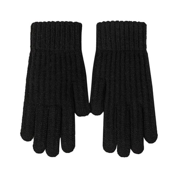 GPOECD Unisex Winter Gloves for Men and Women Thermal Thickened Knitted Gloves for Cycling and Hiking Gloves Z10142-B,One size