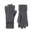 thumbnail image 1 of GPOECD Winter Touchscreen Gloves with Flip Finger Lined Windproof Cold Warm for Women Fingerless Gloves for Women Ideal for Skiing Cycling and Outdoor Activities Dark Gray-A，One Size, 1 of 2