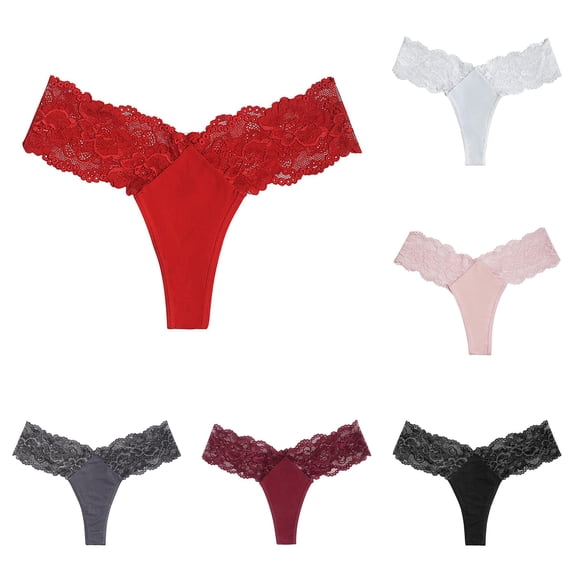 GPOECD Women'S Briefs 3D Floral Print Triangle Panties Comfortable Soft Stretch Breathable Festival Underwear Womens Panties,Red,XS