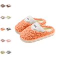 thumbnail image 1 of GPOECD Women Slippers For Home Stylish Comfortable Lined Slip-On Design With Flat Sole For Cozy Autumn And Winter Wear Indoor Slippers,Red,6.5, 1 of 5