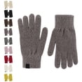 thumbnail image 1 of GPOECD Women's Knitted Gloves Solid Color Warm Winter Touchscreen Friendly Winter Gloves Women Soft and Comfortable for Daily Use and Outdoor Activities, 1 of 3