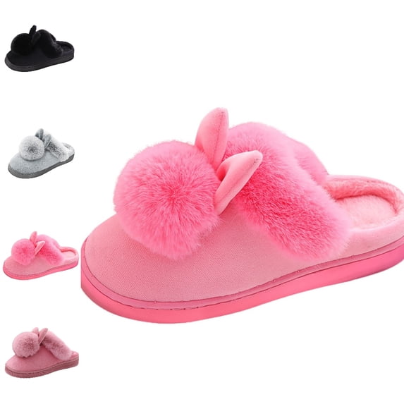 GPOECD Women's Slippers Cozy Warm Fuzzy Slides With Soft Sole For Bathroom And Home Comfort Slippers,03_Coffee,6-6.5