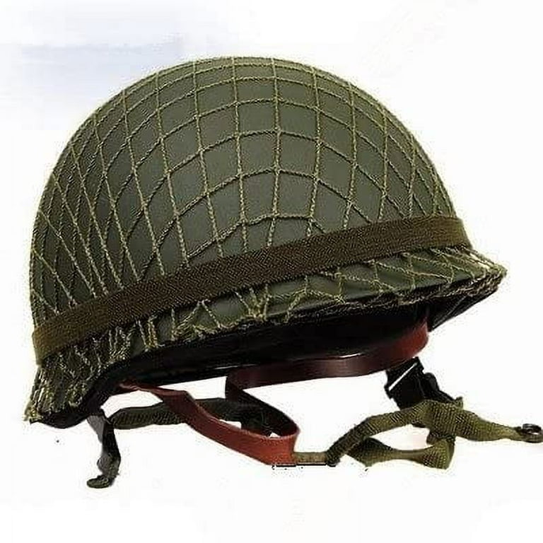 GPP Perfect WWII US Army M1 Green Helmet Replica with Net Canvas