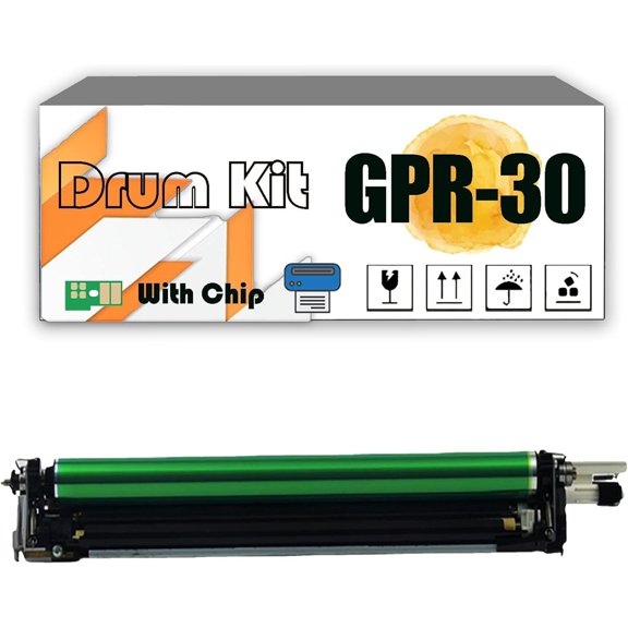 GPR-30 GPR30 Drum Kit Compatible for Canon Image Runner Advance C5045 C5051 C5250 C5255 Printers, High Yield 80,000 Pages