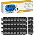 thumbnail image 1 of GPR-51 C-EXV47 Toner Cartridges Compatible for Canon C250 C350 C255iF C355iF C350iF C250iF Printers - High Yield 9,500 Pages, 1 of 7