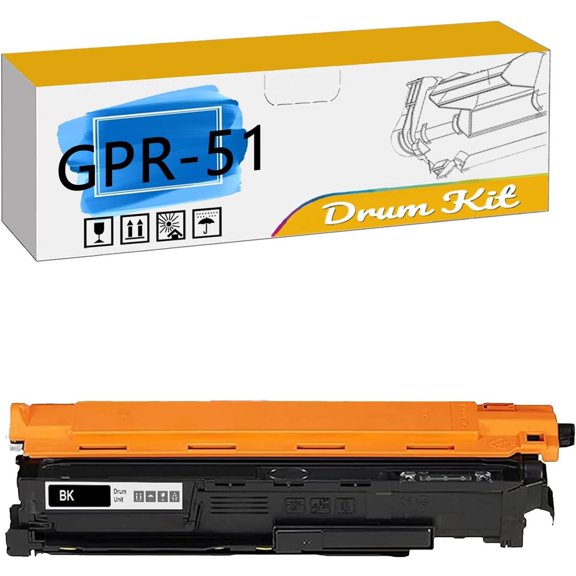 GPR-51 GPR51 Drum Kit Compatible for Canon C255iF C355iF C350iF C250iF Printers, High Yield 45,000 Pages
