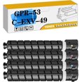 thumbnail image 1 of GPR-53 C-EXV-49 Toner Cartridges Compatible for Canon C3130L C3222L C3226 DX C3830 C3835 C3826 Printers, High Yield 5,300 Pages, 1 of 7