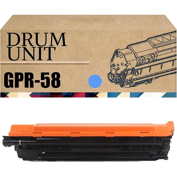 GPR-58 Drum Unit Replacement Compatible for Canon GPR 58 Work with ImageRUNNER Advance C256iF II C256iF III C356iF DX C257iF C357iF Printer