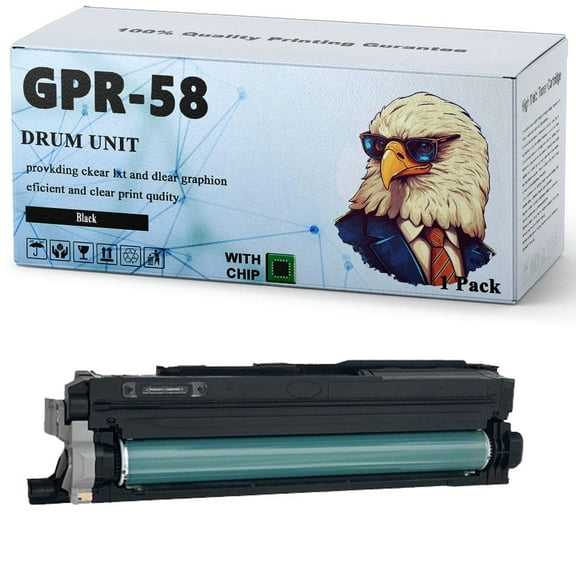 GPR-58 GPR58 Drum unit Compatible Replacement for Canon GPR-58 for Canon imageRUNNERADVANCE C256iF II C256iF III C356iF II C356iF III DX C257iF DX C357iF Printer,Black