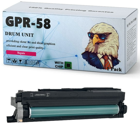 GPR-58 GPR58 Drum unit Compatible Replacement for Canon GPR-58 for Canon imageRUNNERADVANCE C256iF II C256iF III C356iF II C356iF III DX C257iF DX C357iF Printer,Magenta