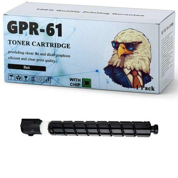 GPR-61 GPR61 Toner Cartridges Compatible Replacement for Canon GPR-61 for Canon iR-ADV DXC5870 C5860 C5850 C5840 Printer,Black