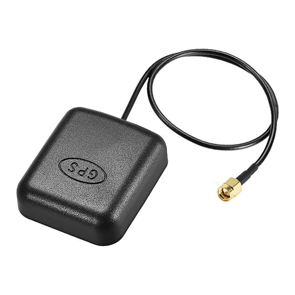 GPS Beidou Active Antenna SMA Male Plug 34dB Aerial Connector Cable with Magnetic Base 0.5 Meter Wire