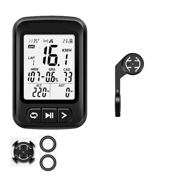 GPS Bike Computer Waterproof Bicycle Speedometer Bluetooth Wireless Cyclecomputer Odometer Cycling Cadence Sensor