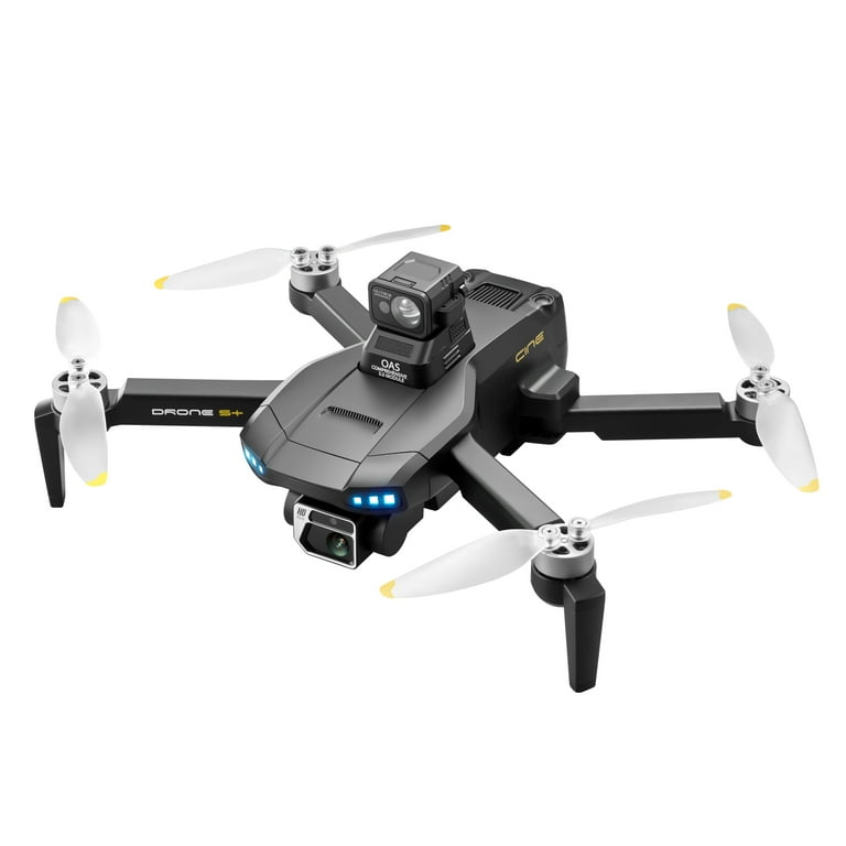 GPS Brushless Motor Drones with Camera 4K 50 Minutes Flight Time Foldable Quadcopter with Brushless Motor Obstacle Avoidance 5GHz Transmission Walmart