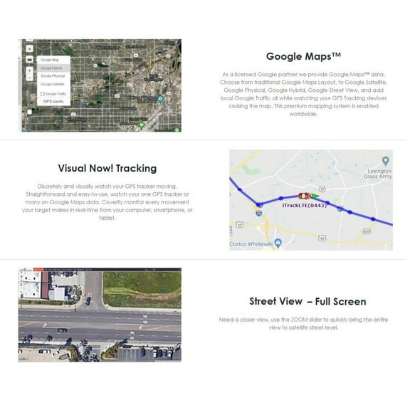 GPS Card for TMS Online Bike Tracker + Online GPS Platform + Detailed Tracking