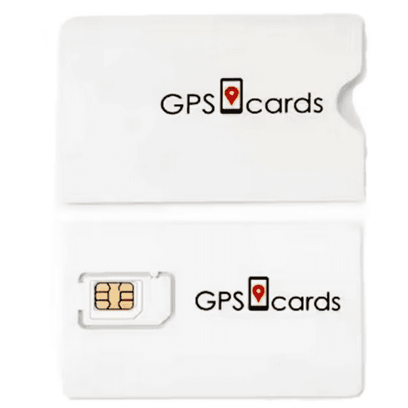 GPS Cards GF10 Mini Magnetic Tracker Sim Card - $30 Prepaid GSM GPRS GPS Real-Time Tracking Plan  for Cars, Kids, Pets, Geofence