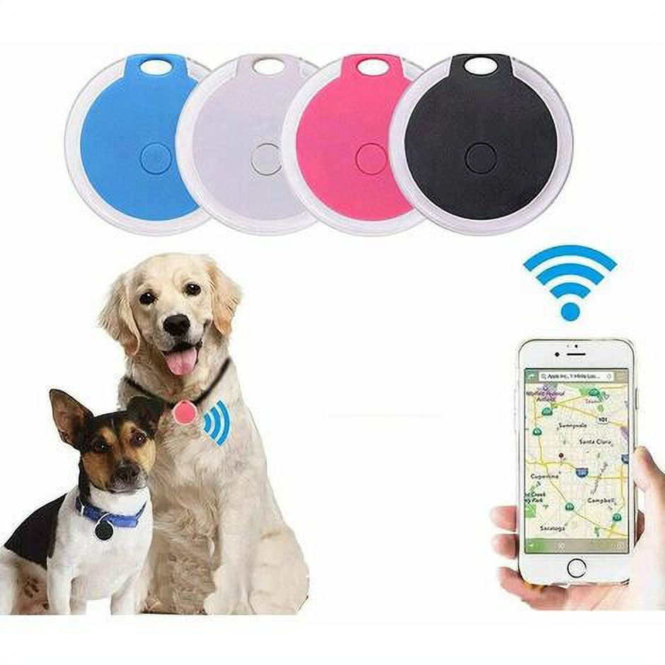 GPS Dog Tracker Anti Lost Necklace GPS Pets Locator with Alarm for Domestic Animals Dogs Vehicles Old Children Mini SOS Outdoor Navigation GPS location. Black RUIOIU Walmart
