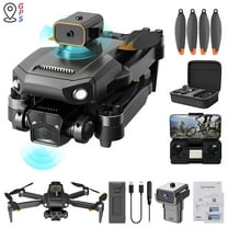 GPS Drone With 4K Camera For Adults RC Quadcopter With Auto Return Follow Me Brushless Motor Fly Route Fly Altitude Hold Headless Mode