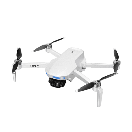 GPS Drone with Dual 1080p HD 50fps Cameras, 3-Axis Gimbal, 20-30 Minute Flight Time, Auto Low Power Return, Under 249g, Large Screen Remote (White)