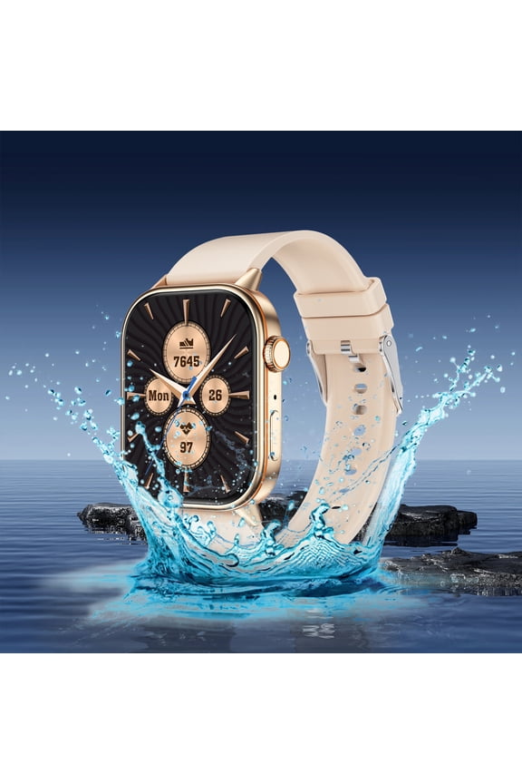 GPS Enabled Slim Sports Smartwatch, Lightweight Fitness Tracker with Accurate Location Tracking, Heart Rate Monitor and Multi-Sport Modes for Running, Cycling and Outdoor Training