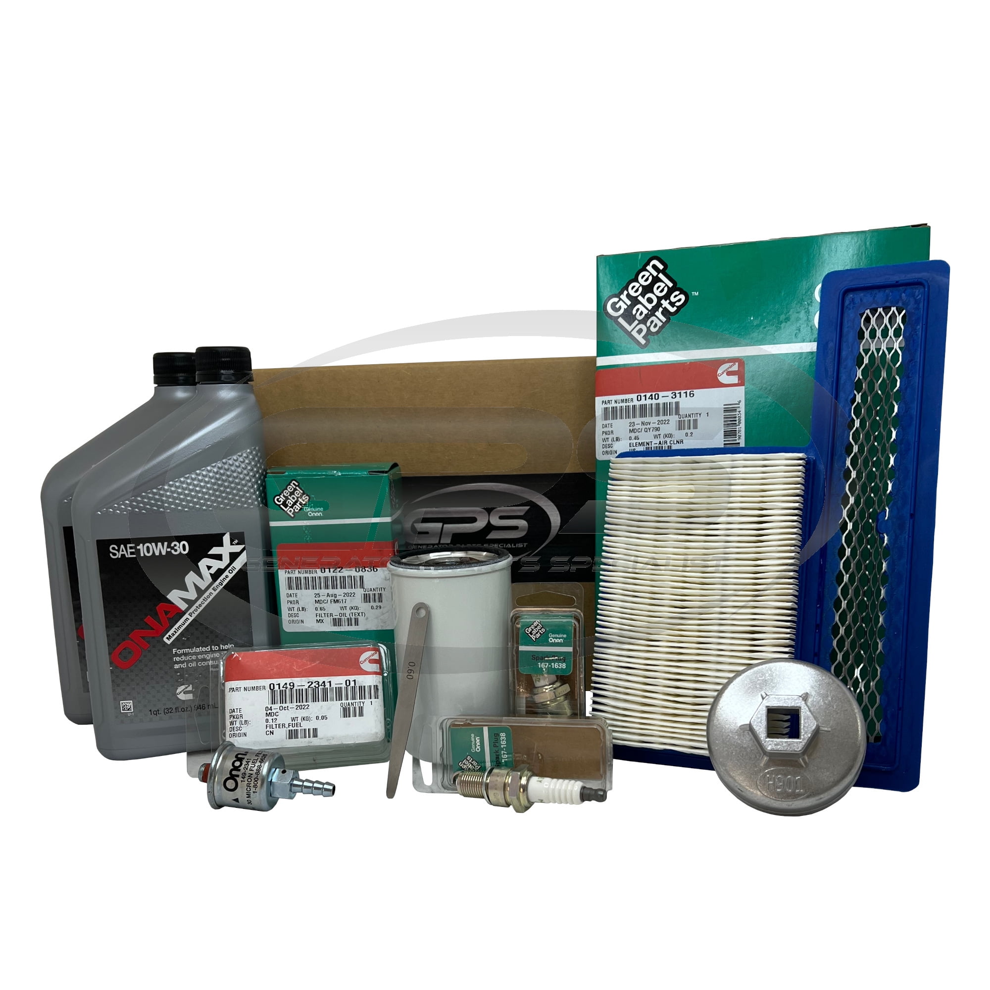 GPS GENERATOR PARTS SPECIALIST Tune Up Kit for Cummins Onan RV