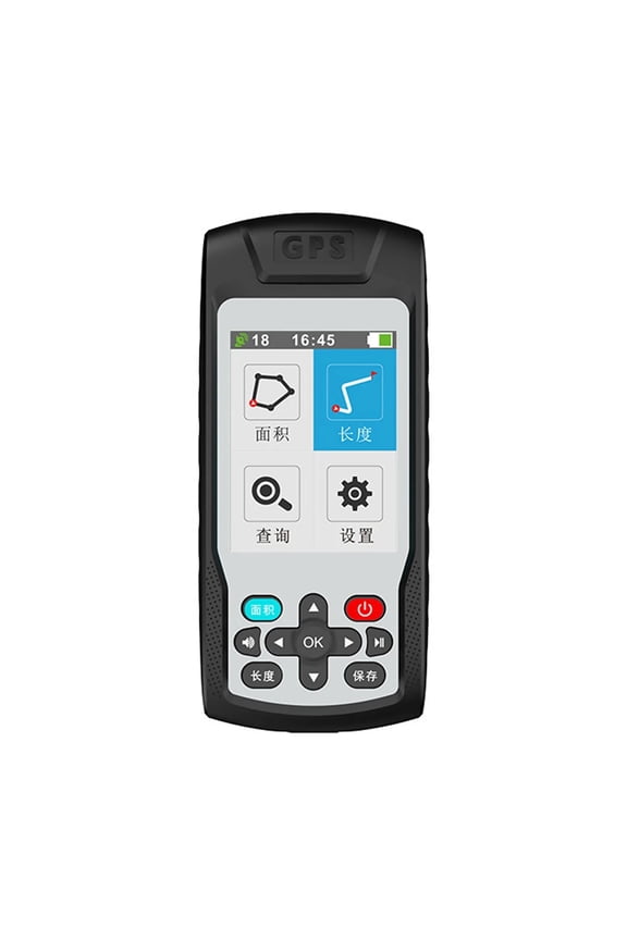 GPS Land Measure Meter Plough Area Survey 2.8 Inch LCD Longitude Latitude Altitude Measuring With Draw Track Map And PC Software