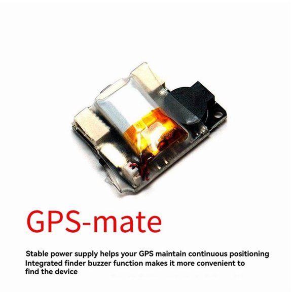 GPS-MATE Drone GPS Exclusive Power Module with Finder Buzzer Alarm for RC FPV Drone Racing Long Range Quadcopter Drone