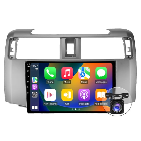 GPS Navigation Android 13 Carplay4G+64GB Double 2 Din Wifi USB Car Stereo Radio Player In Dash For 2009-2019 2010 2011 2012 Toyota 4Runner