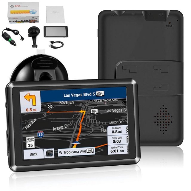 GPS Navigation for Car 5 Inch Touchscreen 8GB+128M Vehicle GPS