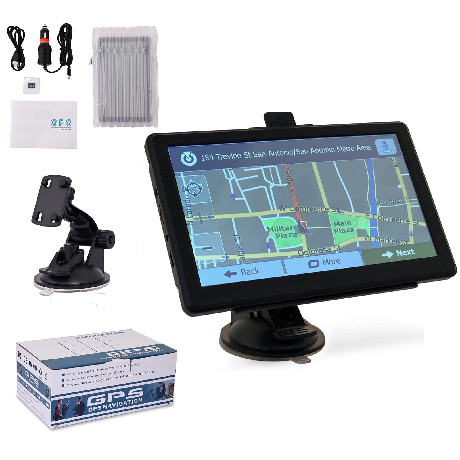 GPS Navigator for Car with 7