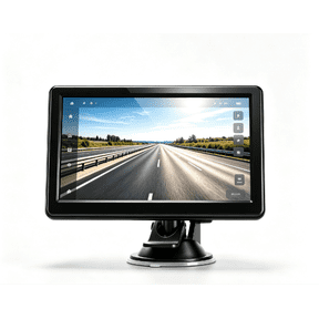 GPS Navigator for Car Truck RV, 7" Touchscreen GPS Navigation System, 2026 Map with Voice Guidance, Speed Alert, Red Light Warning, Custom Truck Routing, Free Lifetime Updates