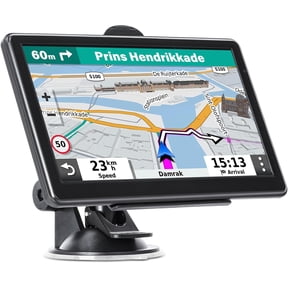 GPS Navigator for Car Truck RV, 7" Touchscreen GPS Navigation System, 2026 Map with Voice Guidance, Speed Alert, Red Light Warning, Custom Truck Routing, Free Lifetime Updates