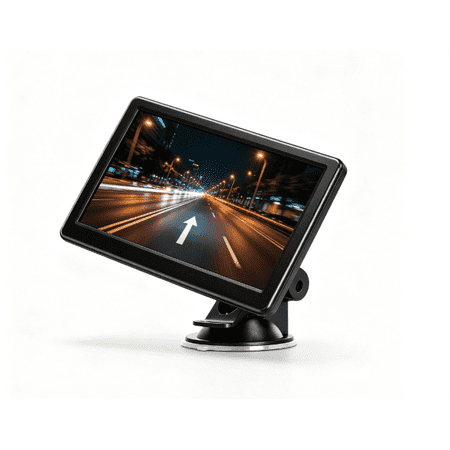 GPS Navigator for Car Truck RV, 7" Touchscreen GPS Navigation System, 2026 Map with Voice Guidance, Speed Alert, Red Light Warning, Custom Truck Routing, Free Lifetime Updates