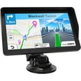 thumbnail image 1 of GPS Navigator for Car Truck RV - 9 Inch HD Navigation System with 2025 Maps, Free Lifetime Updates, Custom Truck Routing, Speed Camera Alerts, Day/Night Mode, 1 of 6