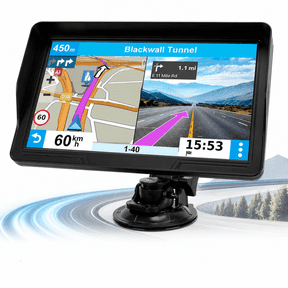 GPS Navigator for Car Truck RV, 9 Inch HD Touchscreen GPS Navigation System with 2026 Maps, Lifetime Free Updates, Voice Guidance, Truck Route Planning, Speed Camera Alerts