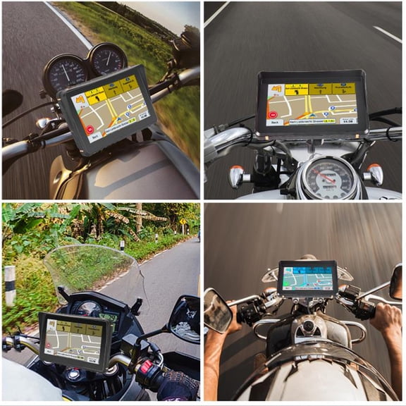 GPS Navigator,Vehicle Satellite With Waterproof Car Vehicle Route Voice Turn Reminder Mount Kit Voice Satellite With Mount 2-in-1 Waterproof Car Eryue Black Southeast Asia Map