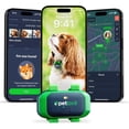 thumbnail image 1 of Petloc8 GPS Pet Tracker for Dogs – Collar Fit, Long Battery, Water-Resistant, Geofencing, Location History (Subscription Required), 1 of 8