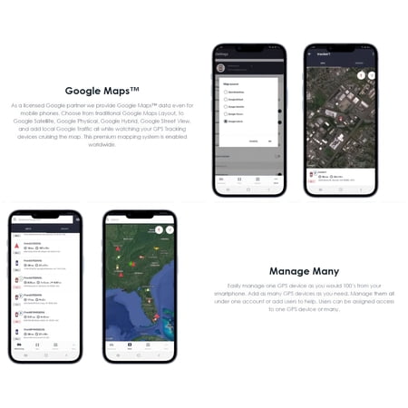 GPS SIM Cards DEALPEAK 2in1 GPS Tracker / Movement Detector / Hybrid Maps
