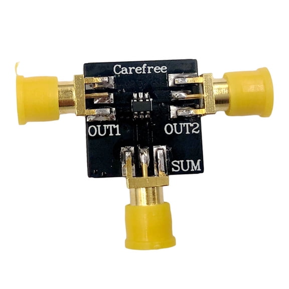 GPS Signal Power Splitter 1.2-2GHZ 1 to 2 GPS Microstrip Power Divider Combiner SMA Connector for GPS Applications,1 x GPS Signal Splitter
