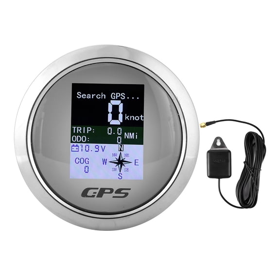 GPS Speedometer For Car Boat 85mm Digital Backlight Odometer Waterproof Trip ODO COG Speedometer For Yacht ATV Truck