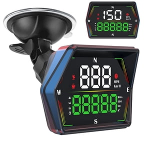 GPS Speedometer, Heads Up Display for Cars, Digital Speedometer for Cars with Speed,Overspeed Alarm, Fatigue Driving Reminder,Automatic Photosensitive, Applicable for All Cars