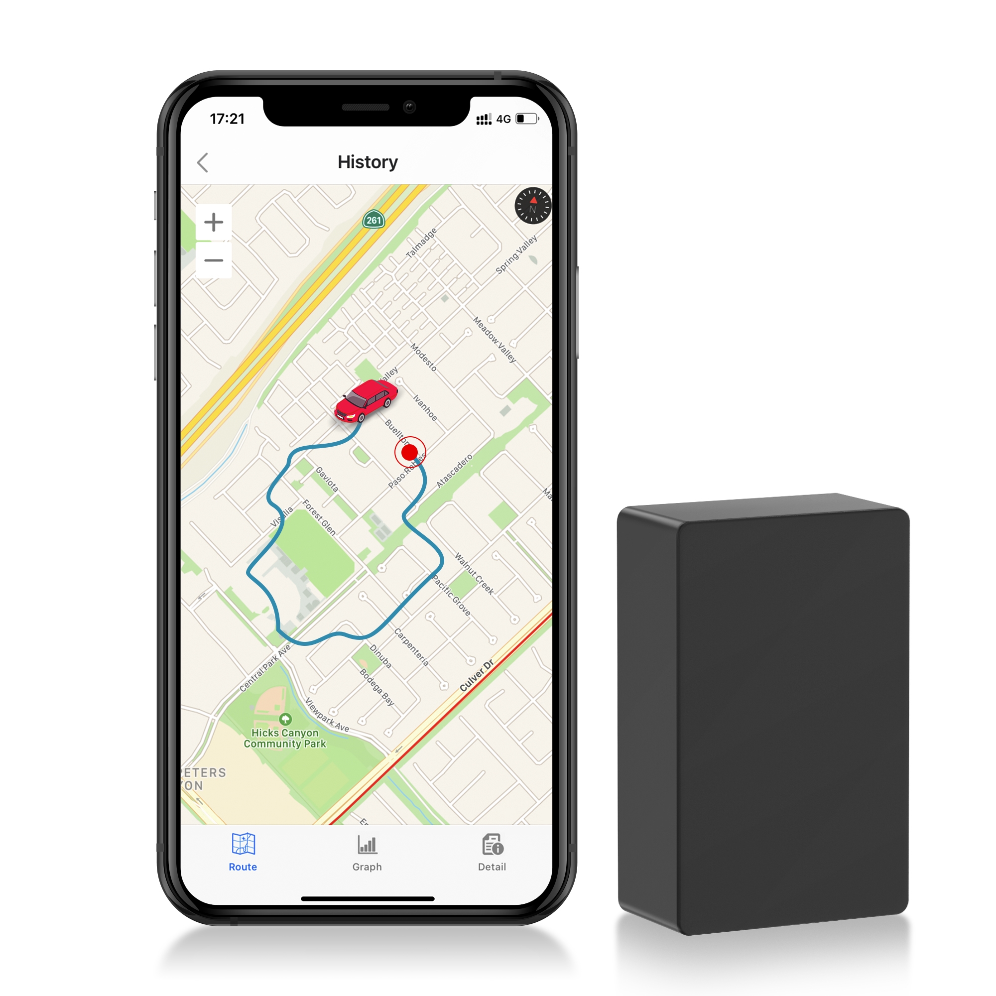 GPS Tracker, ABLEGRID GPS Tracking Device with 1 Month Data Plan ...