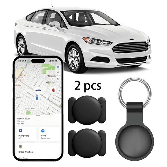 GPS Tracker For Car For Android/IOS Portable Mini GPS Tracker Magnetic Hidden Tracker For Cars No Monthly Fee Real Time Tracking For KidsCompatible With Find My, Usupdd GPS Tracker For Car