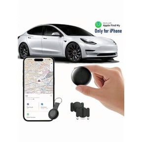 GPS Tracker For Car,Mini Trackers Device With Weatherproof Magnetic Case-No Monthly Fee-Best Hidden GPS Trackers,Anti-Lost Device,Works With Apple Find My (IOS Only)