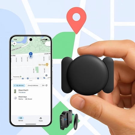 GPS Tracker for Car, Mini Trackers Device with Weatherproof Magnetic Case-No Monthly Fee-Best Hidden GPS Trackers, Anti-lost Device for Find M &Android, Anti Lost Wireless Durable Fitness Tracker